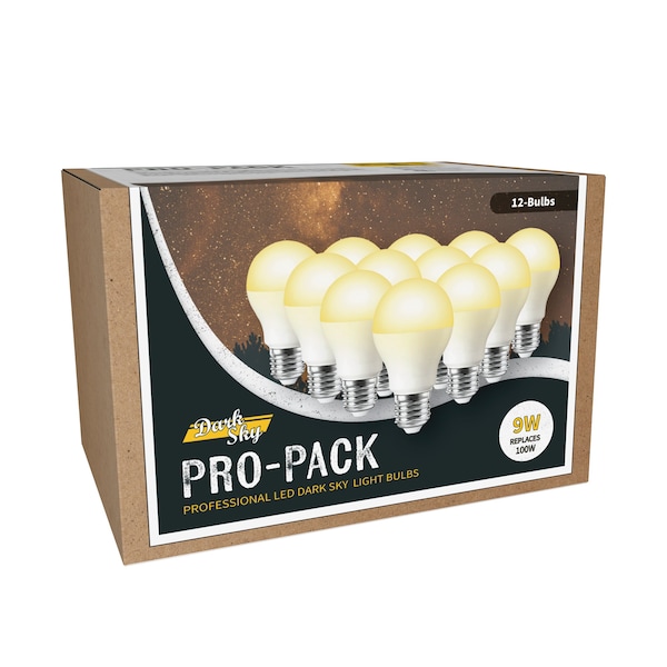 Miracle Led LED Dark Sky Pro-Pack 9W Replaces 60W Lightbulbs, 12PK 801742 - main